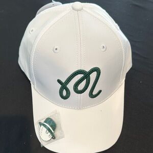 Malbon Golf Hat & Buckets Ball Marker - Multicolor Green, Classic Style